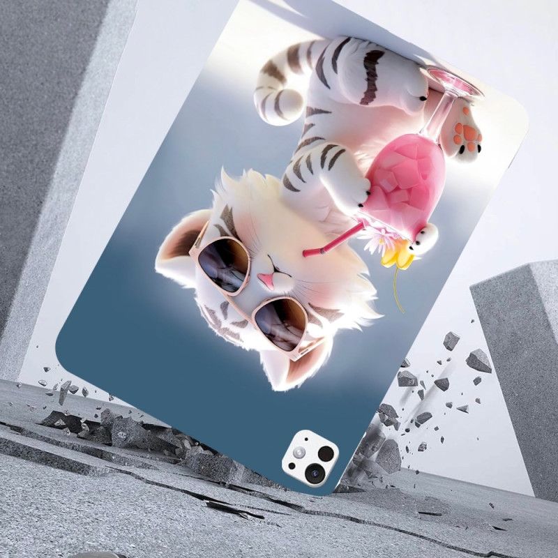 Deksel iPad Pro 13 (2025) Tegneserietiger