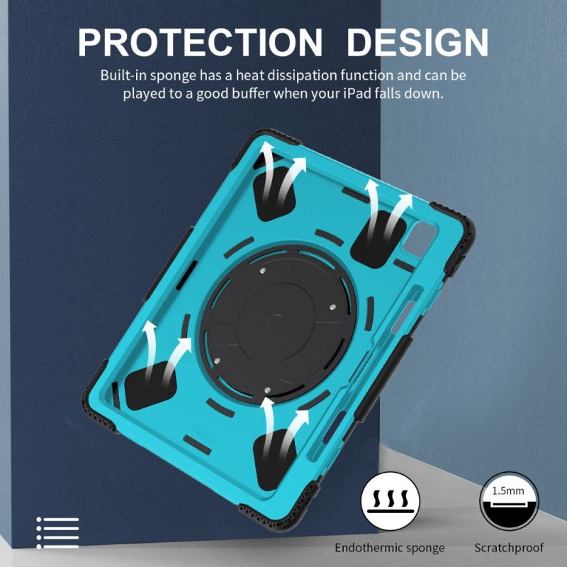 Deksel iPad Pro 13 (2025) Ultraslitesterkt Stativ Og Skulderstropp