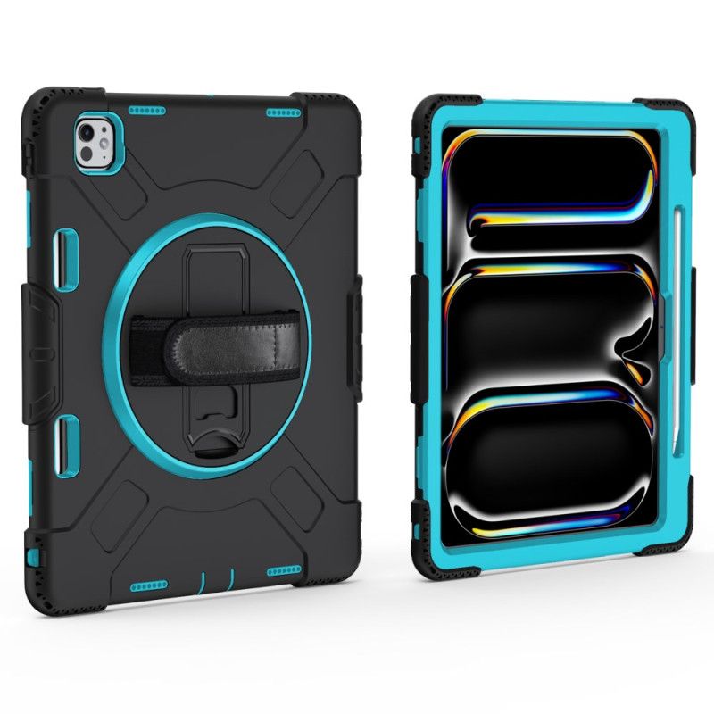 Deksel iPad Pro 13 (2025) Ultraslitesterkt Stativ Og Skulderstropp