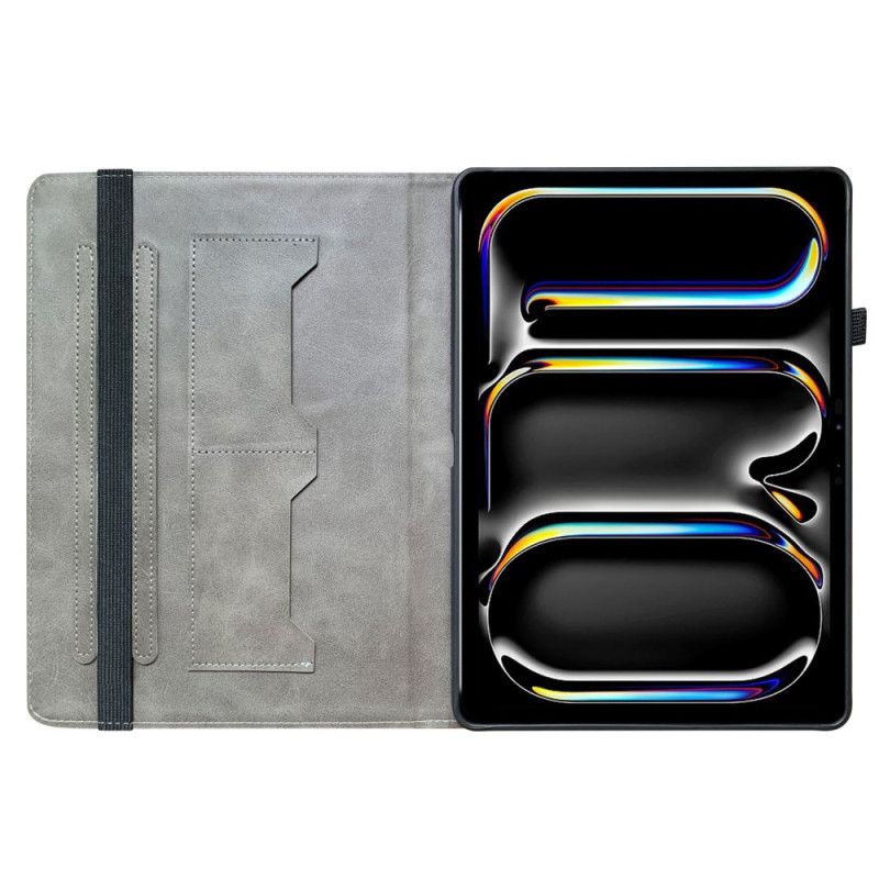 Etui iPad Pro 13 (2025) Påfuglmønster