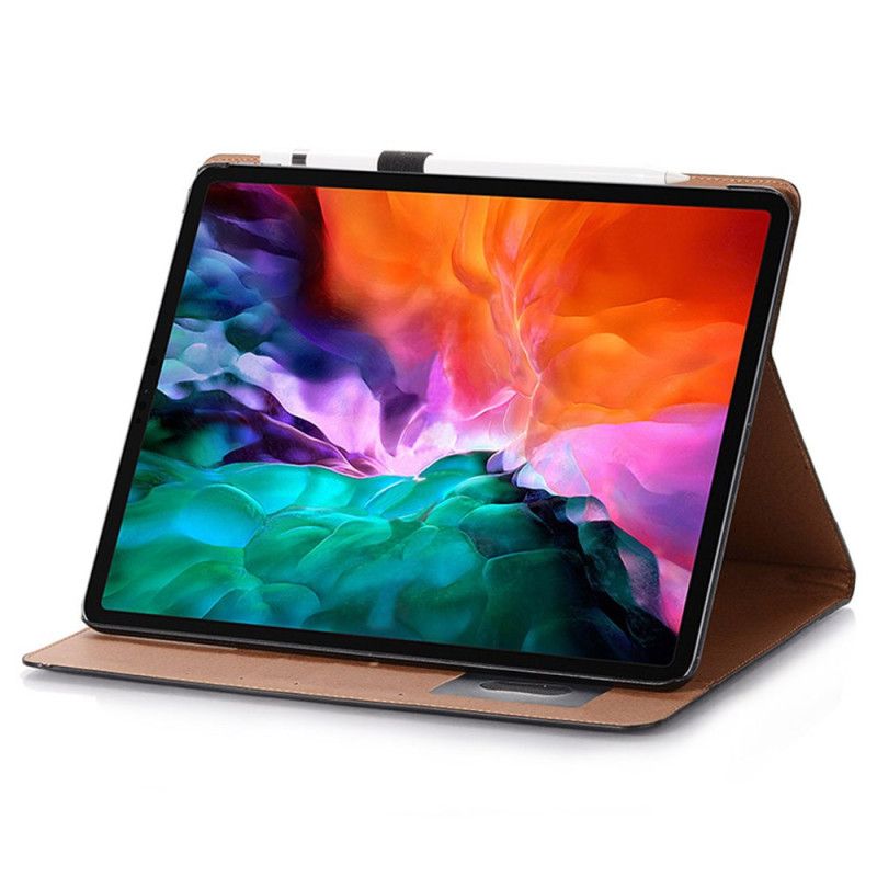 Etui Til iPad Pro 13 (2025) Tofarget Kunstskinn