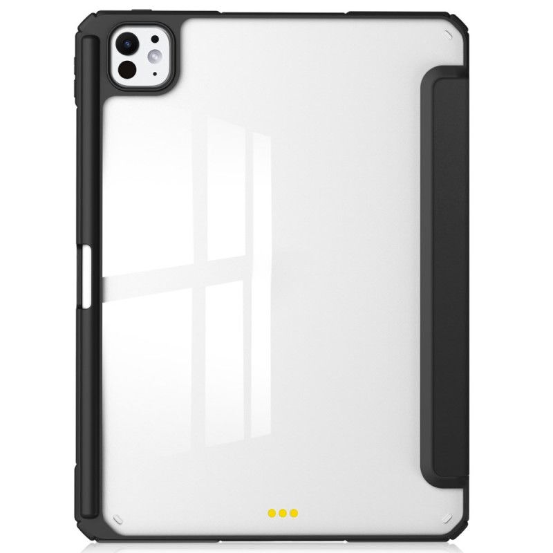 iPad Pro 13 (2025) Gjennomsiktig Etui I Kunstskinn