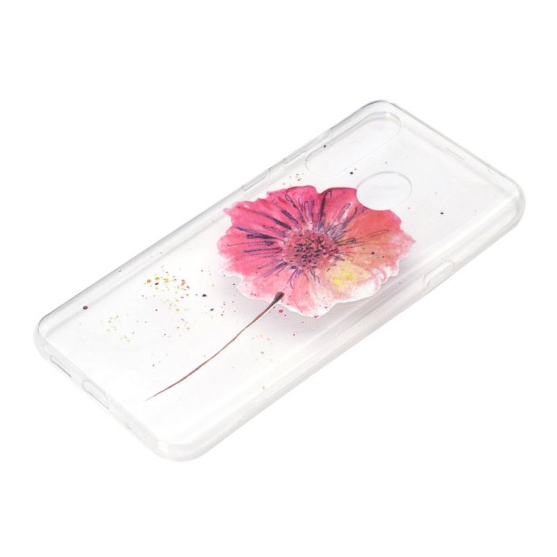 Deksel Huawei Y6p Gjennomsiktig Akvarellvalmue Beskyttelse