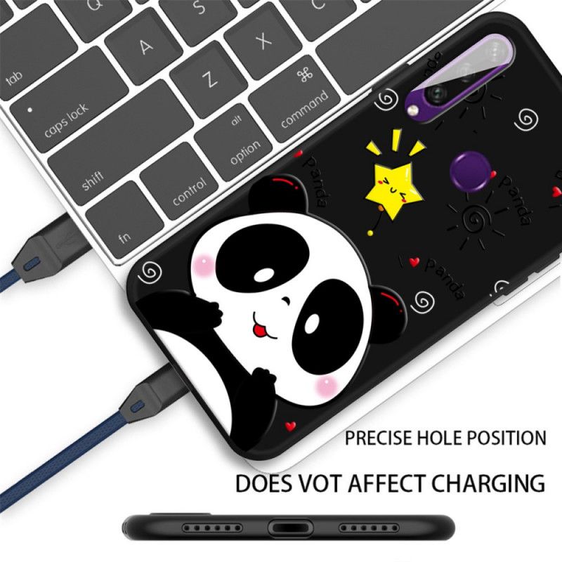 Deksel Huawei Y6p Panda-Stjerne Anti-fall