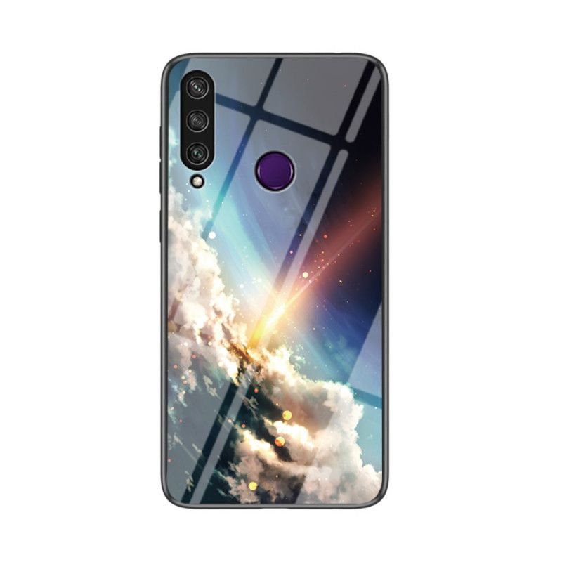 Deksel Huawei Y6p Svart Premumfarger I Herdet Glass