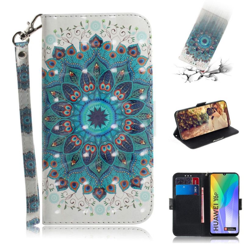 Folio Deksel for Huawei Y6p Mesterlig Mandala Med Tanga