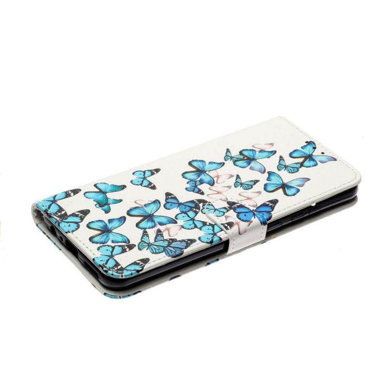 Folio Deksel for Huawei Y6p Utallige Sommerfugler