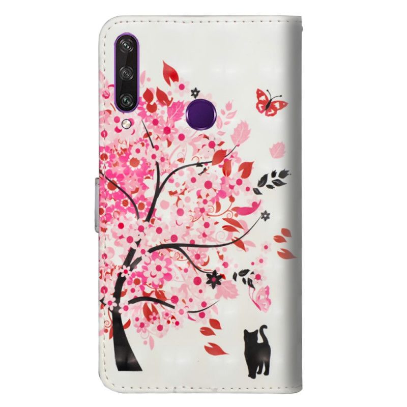 Folio Deksel Huawei Y6p Rosa Tre Anti-fall