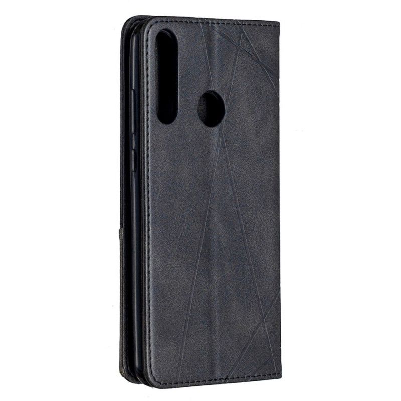Folio Deksel Huawei Y6p Svart Mobildeksel Artiststil