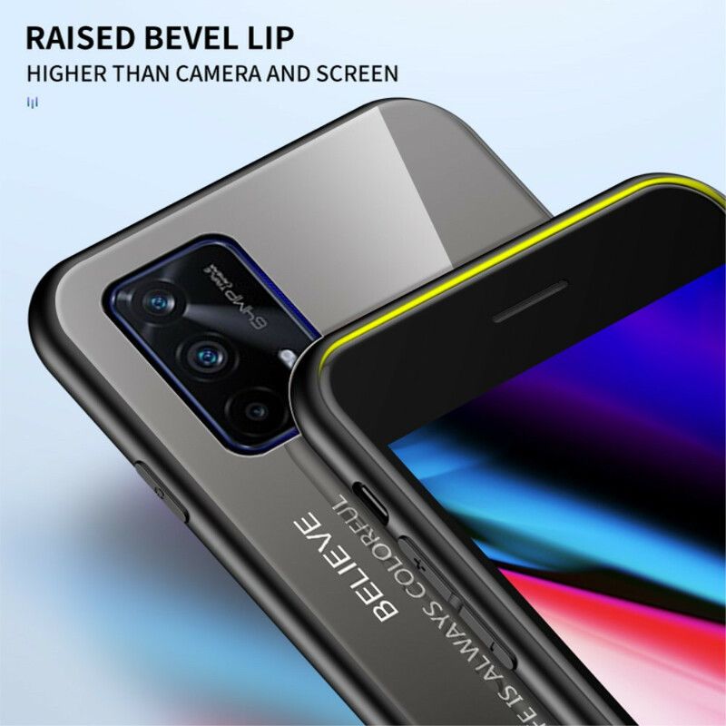Deksel Realme Gt 5g Mobildeksel Herdet Glass Hei