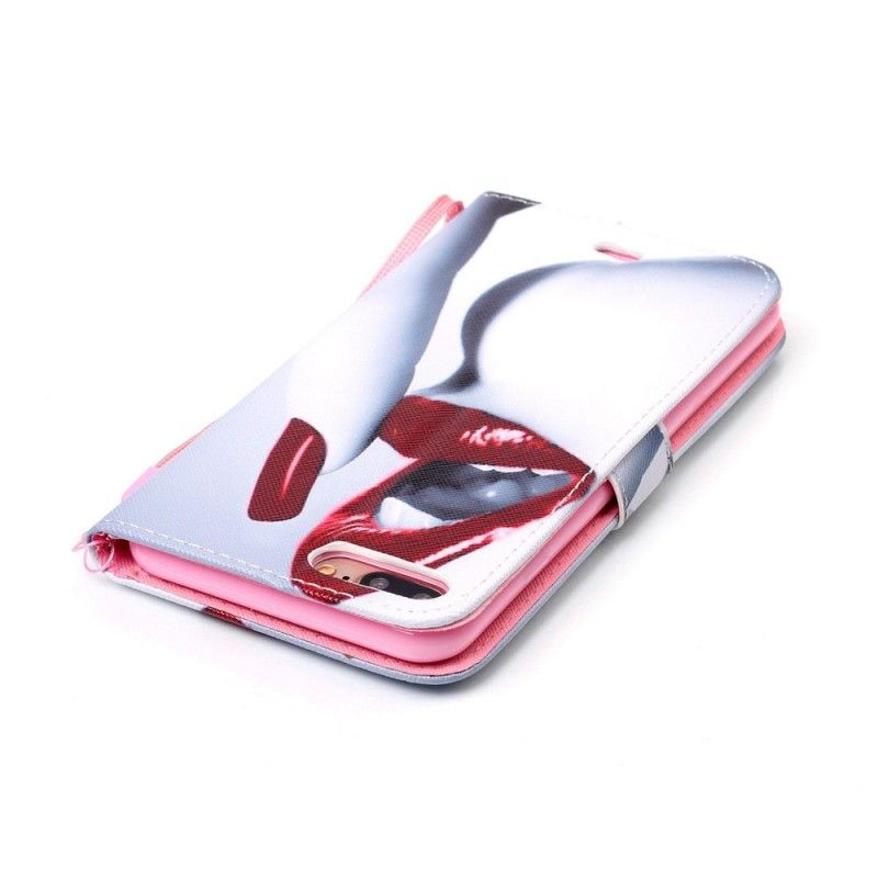 Folio Deksel iPhone 7 Plus / 8 Plus Glamour
