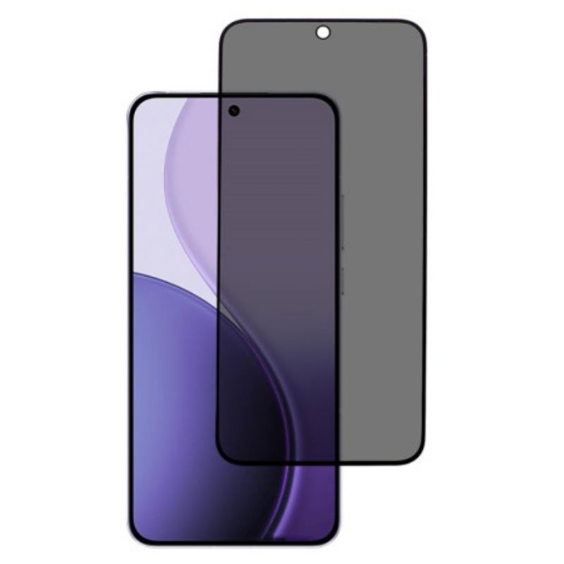 Anti-spion Skjermbeskytter I Herdet Glass For Oppo Reno 14 Pro 5g
