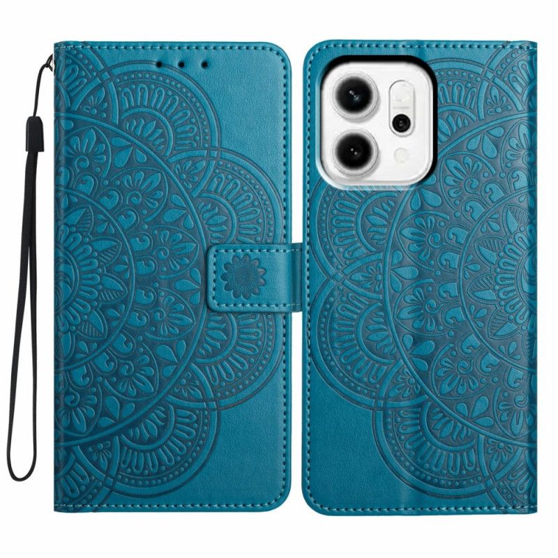 Folio Deksel Oppo Reno 14 Pro 5g Blomstermandala