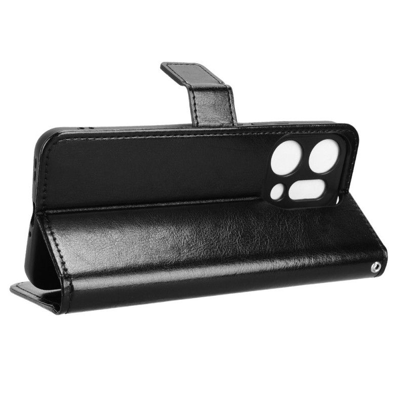 Folio Deksel Oppo Reno 14 Pro 5g Prangende Kunstskinn Beskyttelse Deksel