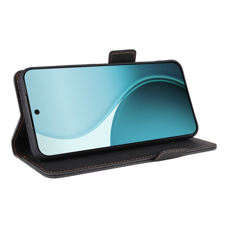 Folio Deksel Oppo Reno 14 Pro 5g Vintage Semsket Skinneffekt