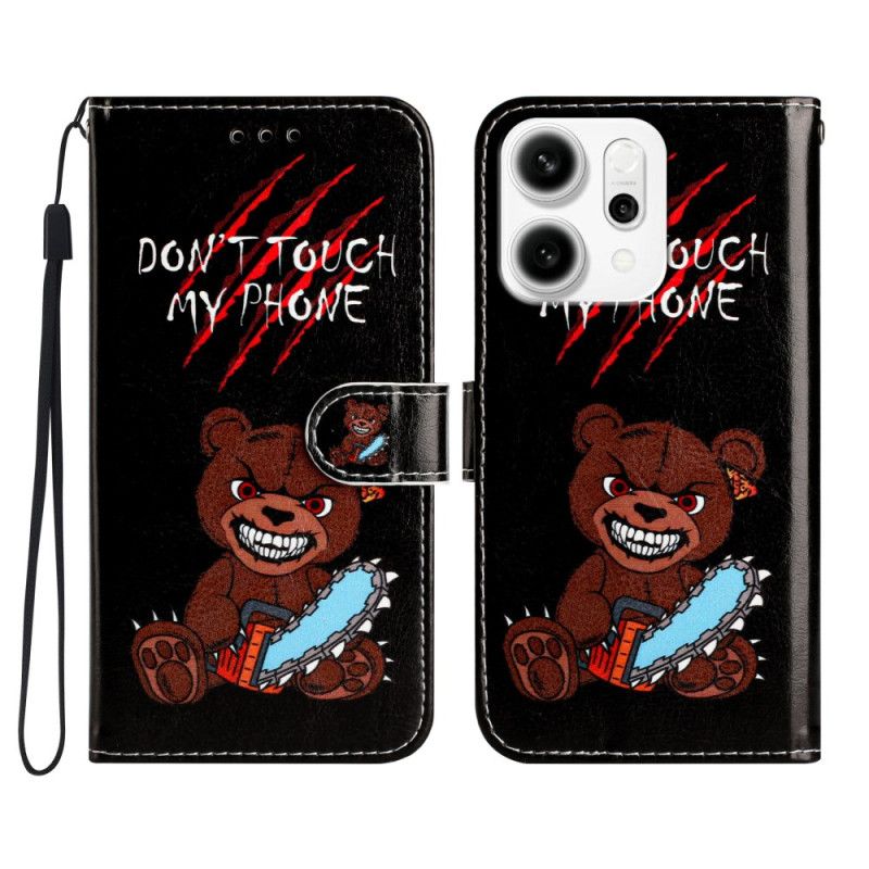 Folio Deksel Til Oppo Reno 14 Pro 5g Ikke Rør Telefonen Min-bjørn