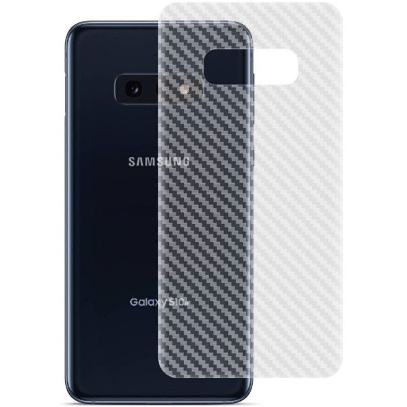 Bakre Beskyttelsesfilm Samsung Galaxy S10e Karbon Imak Stil