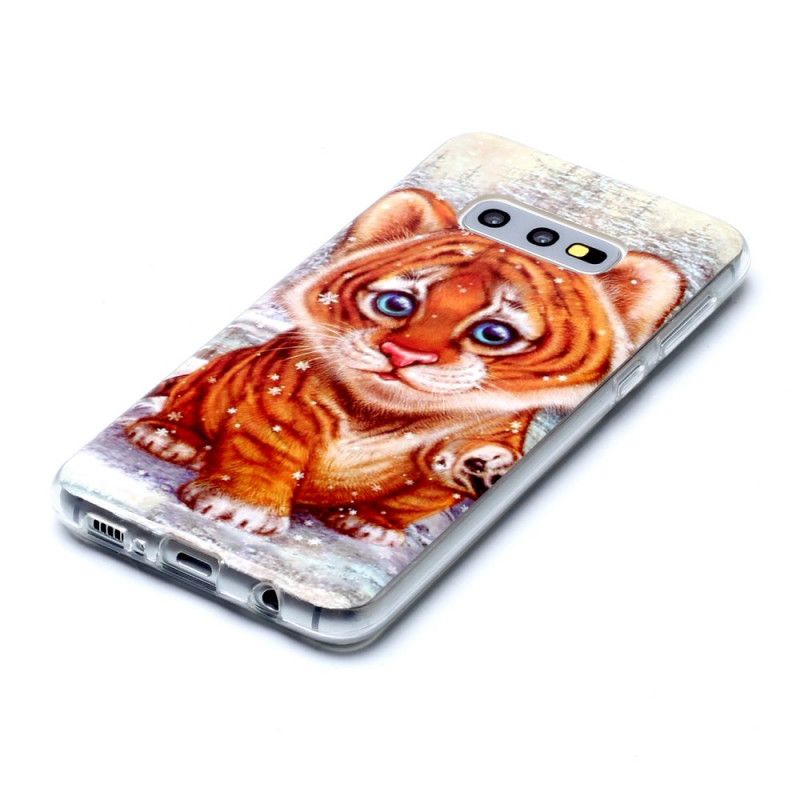 Deksel Samsung Galaxy S10e Baby Tiger