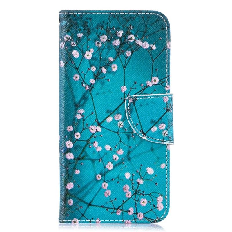 Folio Deksel for Samsung Galaxy S10e Blomstrende Tre