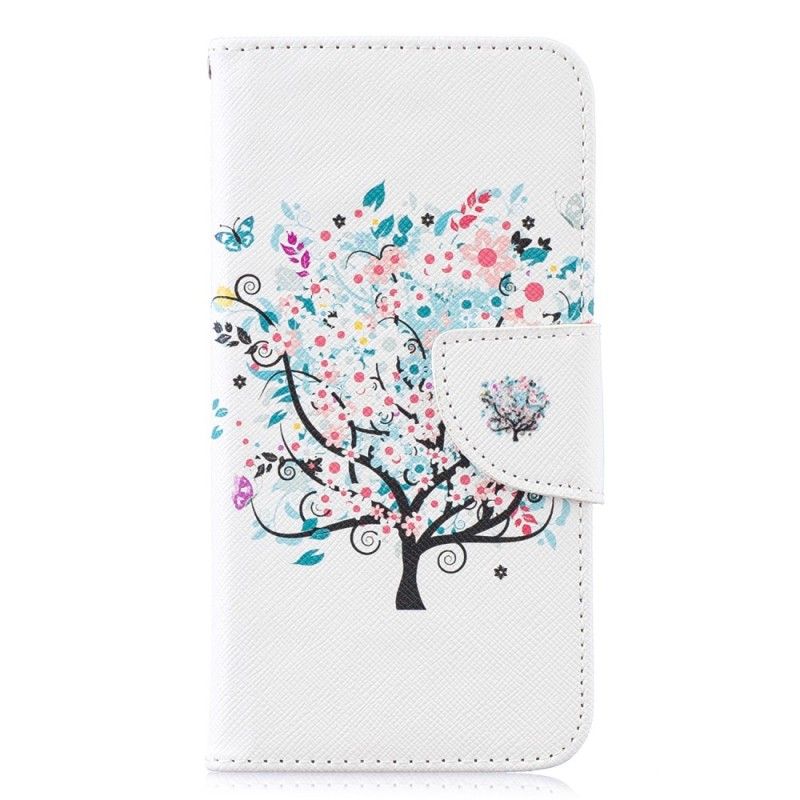 Folio Deksel for Samsung Galaxy S10e Blomstret Tre