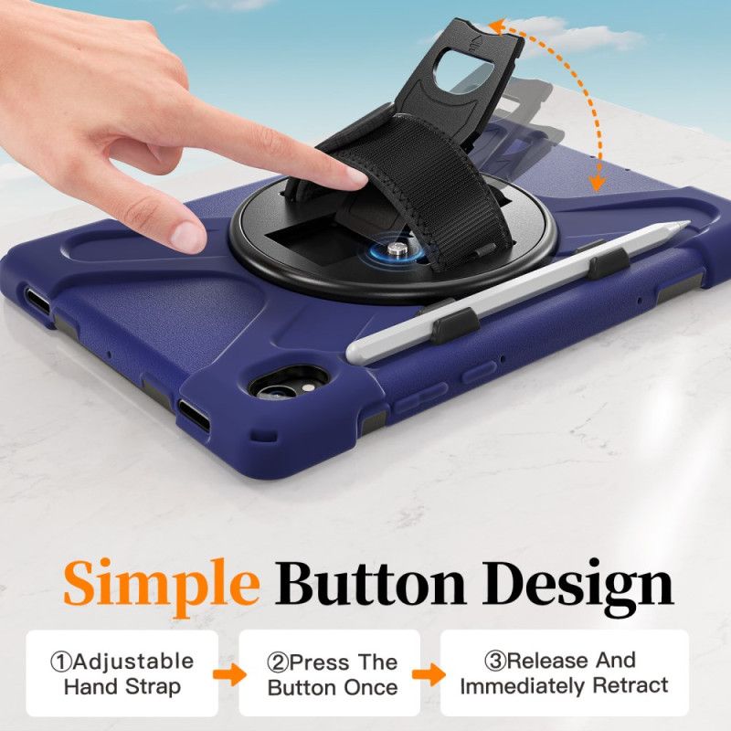 Deksel Samsung Galaxy Tab S11 Ultraslitesterk Med Pekepennholder Og Skulder Stropp