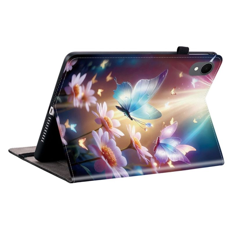 Etui Samsung Galaxy Tab S11 Sommerfugler I Lys Beskyttelse Deksel