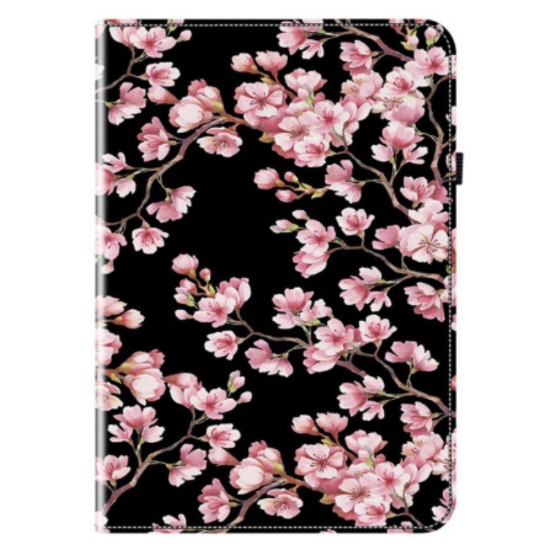 Etui Til Samsung Galaxy Tab S11 Plommeblomster