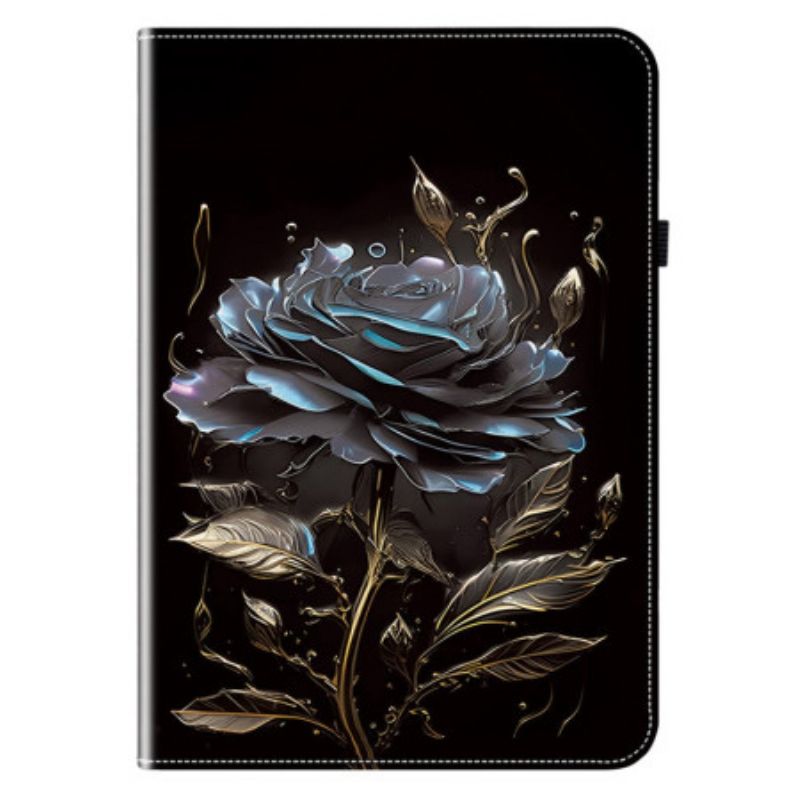 Etui Til Samsung Galaxy Tab S11 Svart Rose