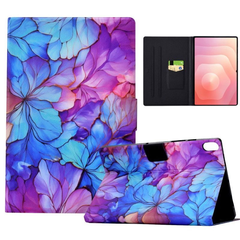 Folio Deksel Samsung Galaxy Tab S11 Blomstermønster