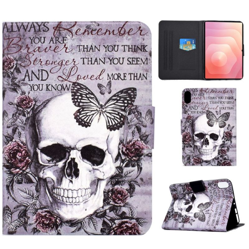 Folio Deksel Til Samsung Galaxy Tab S11 Hodeskalle