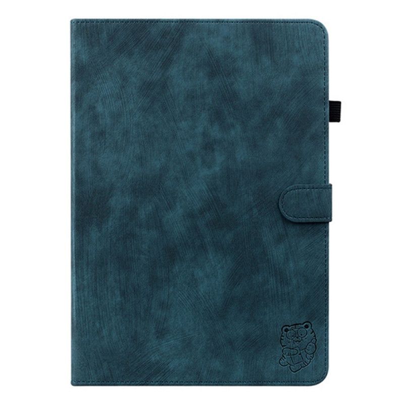 Folio Deksel Til Samsung Galaxy Tab S11 Vintage Semsket Skinneffekt
