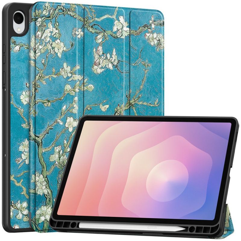 Samsung Galaxy Tab S11 Aprikosblomst-pennenholder