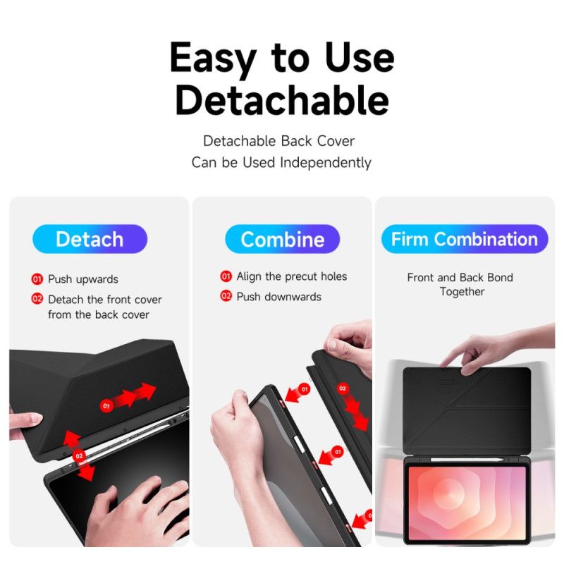 Samsung Galaxy Tab S11 Origamistativ Med Pekepennholder