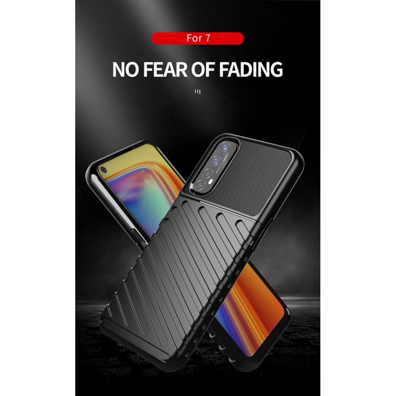 Deksel Realme 7 Svart Mobildeksel Tordenserie