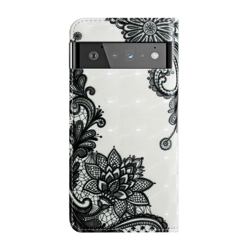 Folio Deksel Google Pixel 6 Pro Elegant Blonde Beskyttelse Deksel