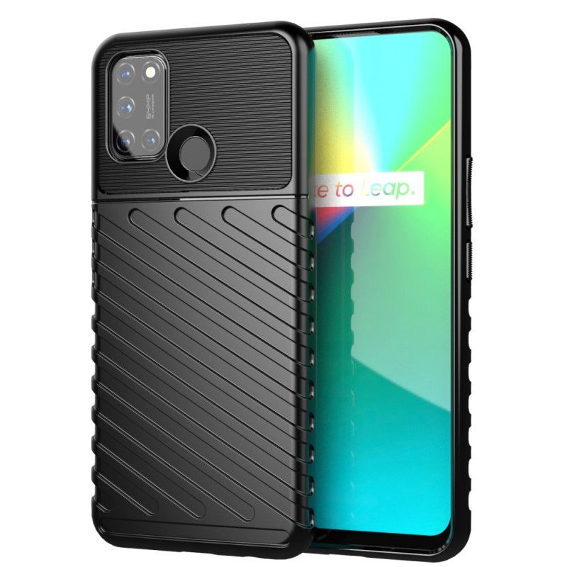 Deksel Realme 7i Svart Mobildeksel Tordenserie