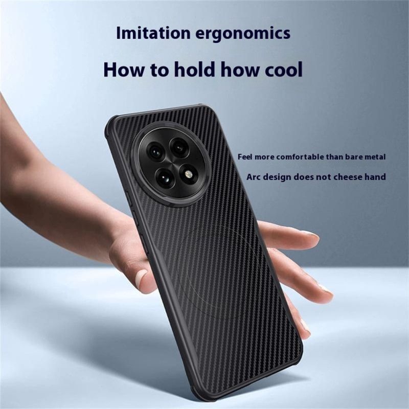 Deksel Til Oneplus 13 Karbonfibertekstur Magsafe-kompatibel