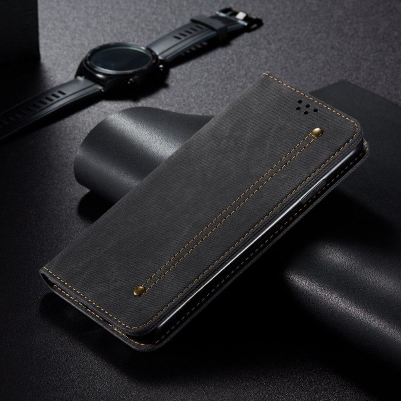 Folio Deksel Oneplus 13 Denimstoff