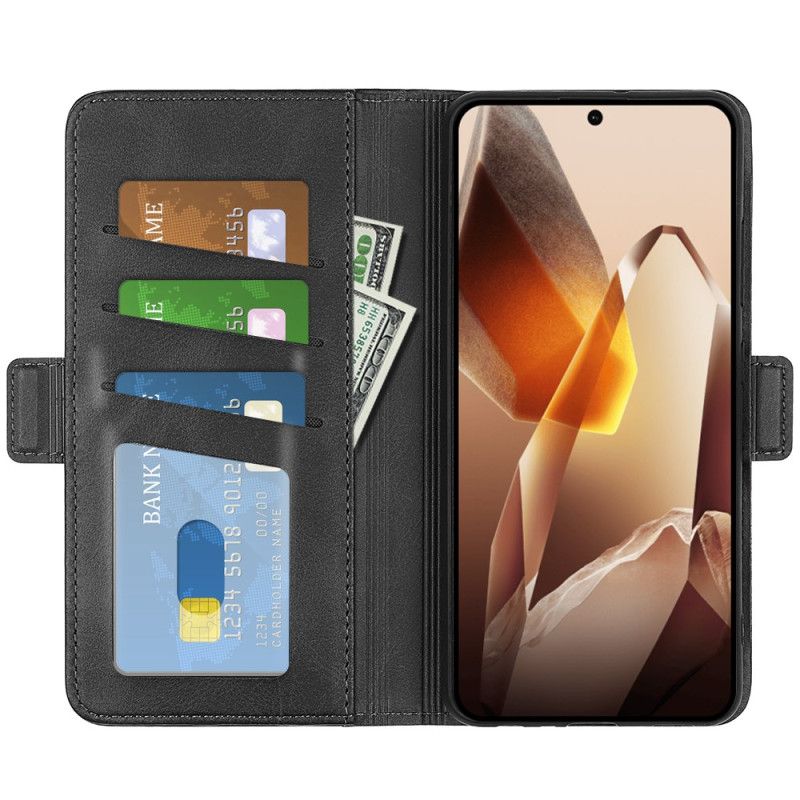 Folio Deksel Oneplus 13 Dobbel Lås