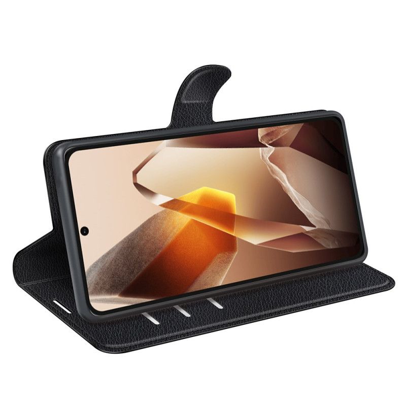 Folio Deksel Oneplus 13 Klassisk Litchi Kunstskinn