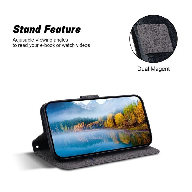 Folio Deksel Oneplus 13 Magnetisk Lås