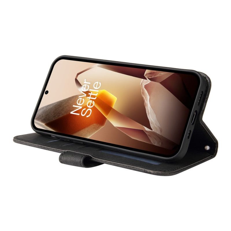 Folio Deksel Oneplus 13 Skin Touch Med Stropp Beskyttelse Deksel