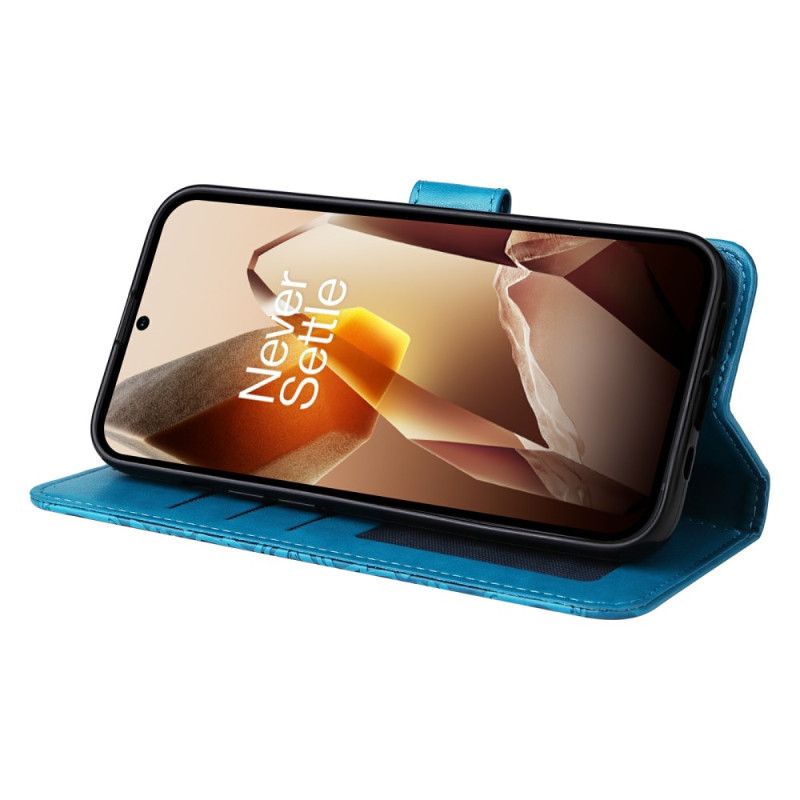 Lærdeksel Folio Deksel Oneplus 13 Mobildeksel Solsikkemønster