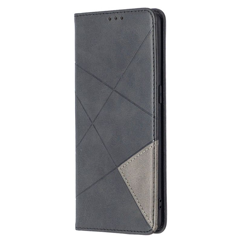 Folio Deksel for Oppo Find X2 Neo Svart Artiststil
