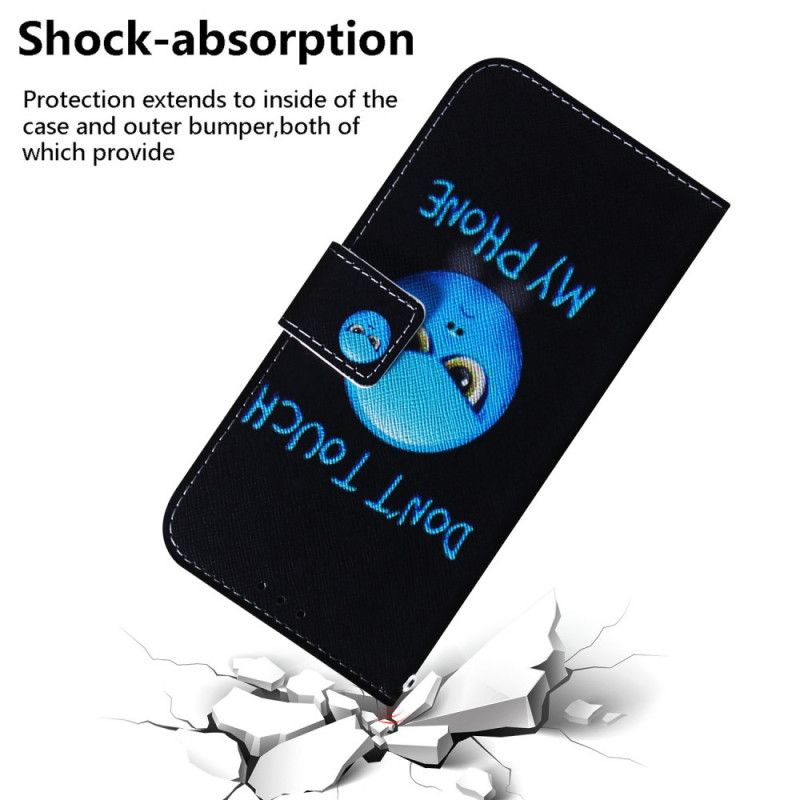 Folio Deksel for Samsung Galaxy Note 20 Ultra Emoji-Telefon