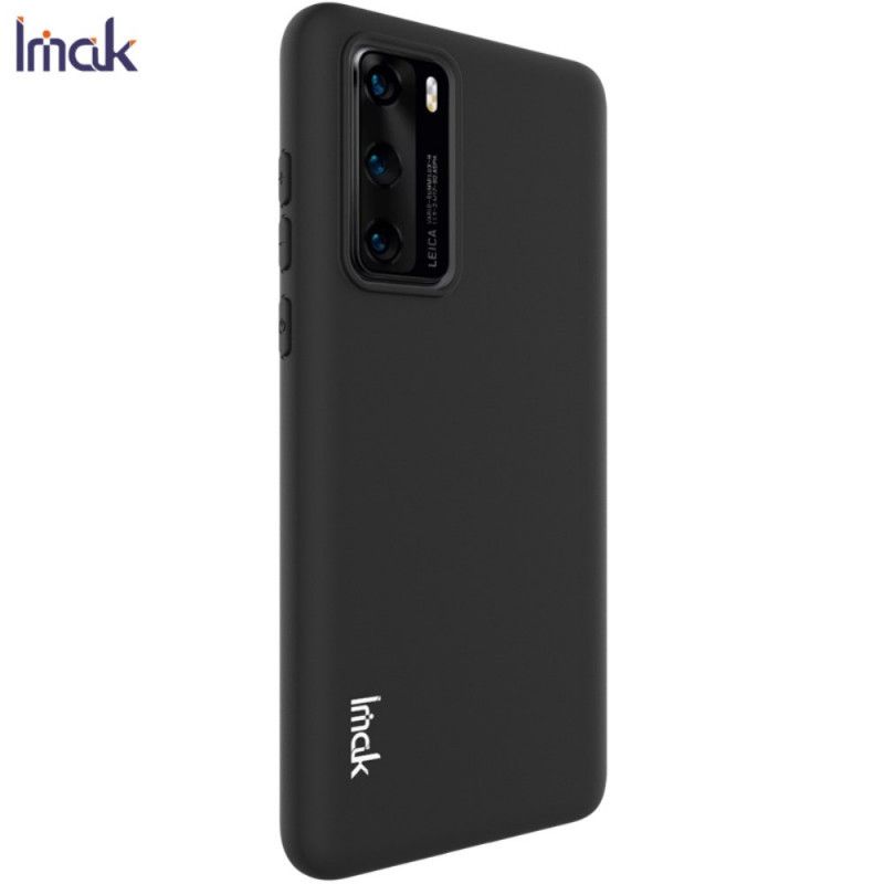 Deksel Huawei P40 Svart Uc-1-Serie Silikonmatte Imak Beskyttelse