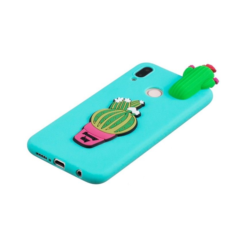 Deksel Huawei P20 Lite 3D Kaktus Galskap Anti-fall