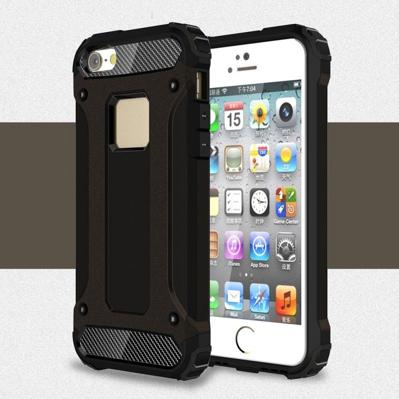 Deksel for iPhone 5 / 5S / SE Svart Overlevende