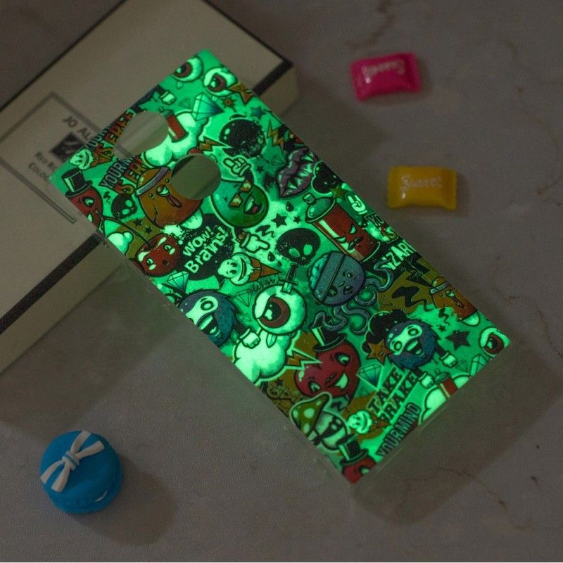Deksel for Sony Xperia XA2 Fluorescerende Galskap