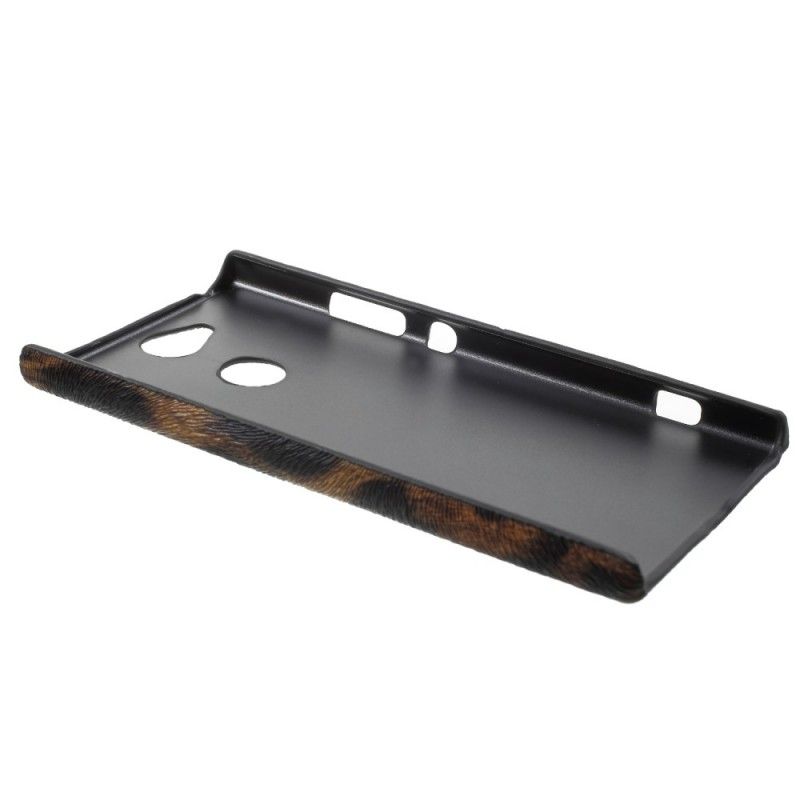 Deksel Sony Xperia XA2 Leopardhudeffekt